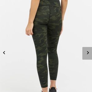 Spanx camo print legging